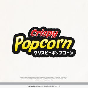 monkey designs (gerkeely)さんの「クリスピーポップコーン Crispy Popcorn」のロゴマーク制作への提案