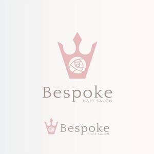 mogurintai7 (mogurintai7)さんのヘアーサロン『Bespoke』のロゴへの提案