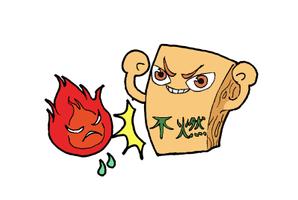 kabotya (pakorepukins)さんの木材のキャラクターデザインへの提案