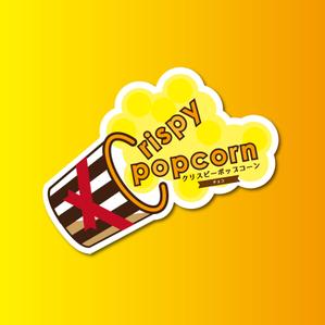 uco.design (ucomaki)さんの「クリスピーポップコーン Crispy Popcorn」のロゴマーク制作への提案