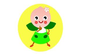 さんのＷＥＢサイトに使用する「もも」のキャラクターへの提案