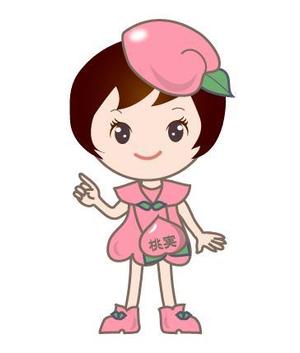 ak1121さんのＷＥＢサイトに使用する「もも」のキャラクターへの提案