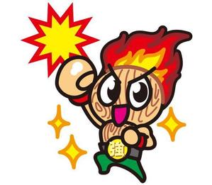 タケロボ (takerobo)さんの木材のキャラクターデザインへの提案