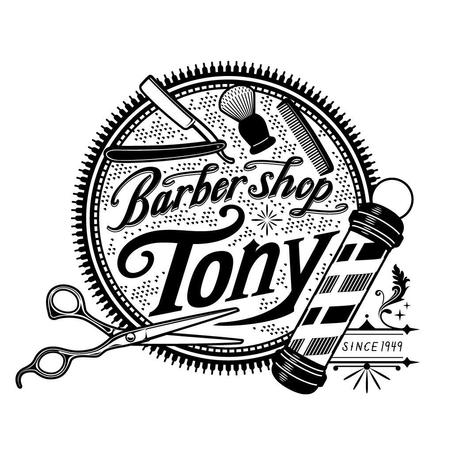 Yamaguchi Melonさんの事例 実績 提案 ｂａｒｂｅｒ ｓｈｏｐ ｔｏｎy 床屋のイラスト はじめまして イラス クラウドソーシング ランサーズ