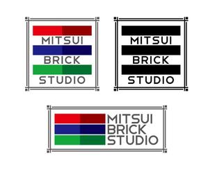 Studio Turbine (CTRL)さんのレゴ作品制作事務所「三井ブリックスタジオ株式会社」のロゴへの提案