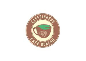 sunspotkubota (sunspotkubota)さんのカフェインレスコーヒーショップ「カフェぼんちぃ」のロゴへの提案