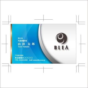 MKD_design (MKD_design)さんの渋谷系ファッションスクール「BLEA」の名刺デザインへの提案