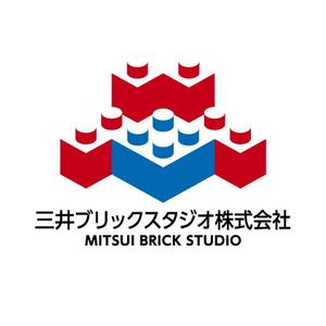 amaguri (maple_marron)さんのレゴ作品制作事務所「三井ブリックスタジオ株式会社」のロゴへの提案