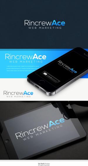 monkey designs (gerkeely)さんの【注目】webマーケティング会社「Rincrew Ace」のロゴ作成への提案