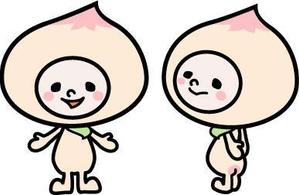 napotaさんのＷＥＢサイトに使用する「もも」のキャラクターへの提案