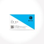 MASSPIKE (masspike)さんの渋谷系ファッションスクール「BLEA」の名刺デザインへの提案