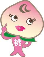 plantsさんのＷＥＢサイトに使用する「もも」のキャラクターへの提案