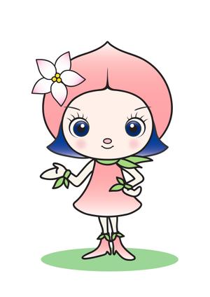 yellow_frog (yellow_frog)さんのＷＥＢサイトに使用する「もも」のキャラクターへの提案
