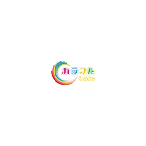 risa (seki_iiiii)さんのワッフル＆アイスクリームショップ「カラフルLabo」のロゴへの提案