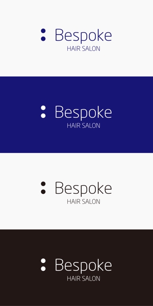 chpt.z (chapterzen)さんのヘアーサロン『Bespoke』のロゴへの提案