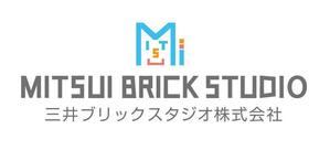 つむぐでざいん (happy111224)さんのレゴ作品制作事務所「三井ブリックスタジオ株式会社」のロゴへの提案