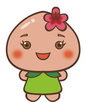 saki ()さんのＷＥＢサイトに使用する「もも」のキャラクターへの提案