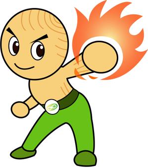 木村　博 (lucky5302)さんの木材のキャラクターデザインへの提案