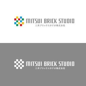 ATARI design (atari)さんのレゴ作品制作事務所「三井ブリックスタジオ株式会社」のロゴへの提案