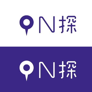 rei 0000 (momoz3588)さんの街中スポットの検索/クチコミサイト「N探」のロゴへの提案