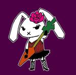 透兎 (achroite_rabbit)さんのかわいくてROCKなウサギのイラストへの提案