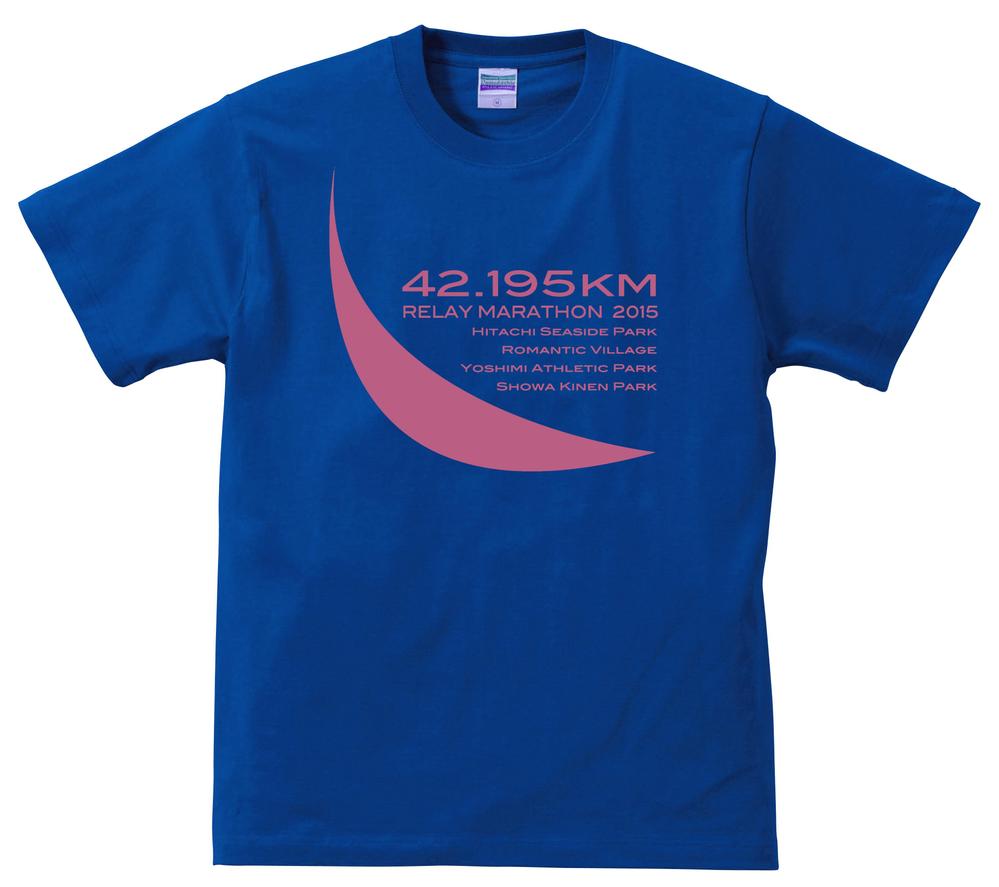 マラソン大会参加賞Tシャツデザインの依頼です