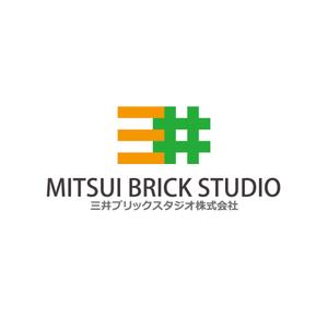 satorihiraitaさんのレゴ作品制作事務所「三井ブリックスタジオ株式会社」のロゴへの提案