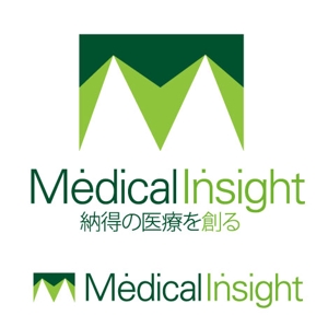 gou3 design (ysgou3)さんのロゴ制作）医療サービス新会社メディカル・インサイトのロゴ制作への提案
