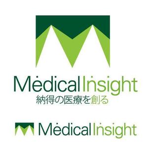 gou3 design (ysgou3)さんのロゴ制作）医療サービス新会社メディカル・インサイトのロゴ制作への提案