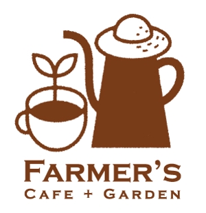 donerさんの自宅カフェ＆ガーデニング・エクステリア工事のお店のロゴへの提案