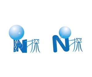 arc design (kanmai)さんの街中スポットの検索/クチコミサイト「N探」のロゴへの提案