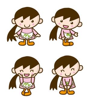 IKOHS DESIGN (ikohs-design)さんのポータルサイトのキャラクターアレンジへの提案