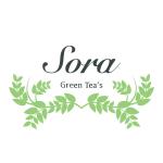 KA-Designさんの抹茶販売カフェ sora green tea'sのロゴへの提案