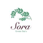 KA-Designさんの抹茶販売カフェ sora green tea'sのロゴへの提案