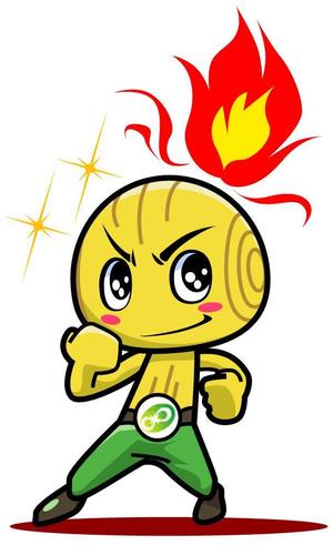 株式会社エルエルパレス／岩気裕司 (elpiy)さんの木材のキャラクターデザインへの提案