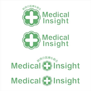 ndt-azさんのロゴ制作）医療サービス新会社メディカル・インサイトのロゴ制作への提案