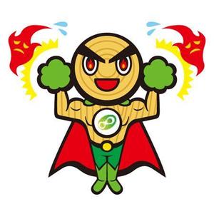 アラキ (ARK_dEsign)さんの木材のキャラクターデザインへの提案