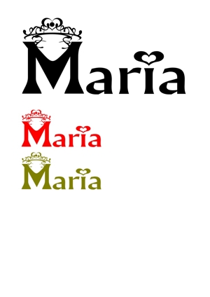 天野葵 ()さんの無店舗型ヘルスMariaのロゴへの提案