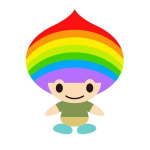 ohmorin (ohmorin)さんの虹をテーマにしたキャラクターデザインへの提案