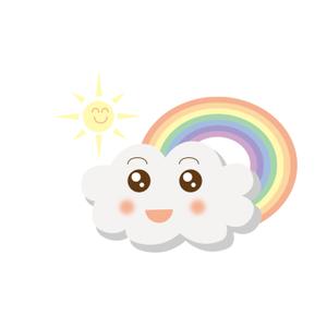 Noriko T. (Lecrimenepaiepas)さんの虹をテーマにしたキャラクターデザインへの提案