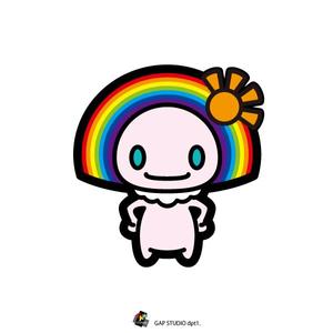 GAP STUDIO ()さんの虹をテーマにしたキャラクターデザインへの提案