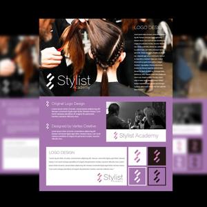 Veritas Creative (veritascreative)さんのスタイリストを目指すスクール「Stylist Academy」のロゴへの提案