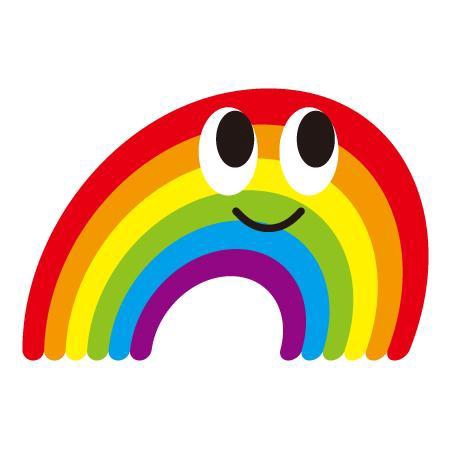 さんの虹をテーマにしたキャラクターデザインへの提案