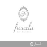 ナカムラ*コウ (studioWB)さんのスタジオビューティサロン「フワール(fuwalu)」のロゴへの提案