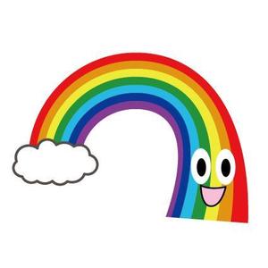 kosa (kosatsune)さんの虹をテーマにしたキャラクターデザインへの提案