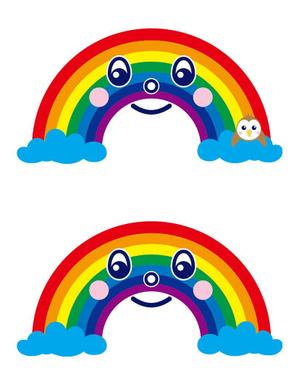 JJ ()さんの虹をテーマにしたキャラクターデザインへの提案