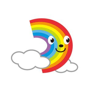 slash (slash_miyamoto)さんの虹をテーマにしたキャラクターデザインへの提案