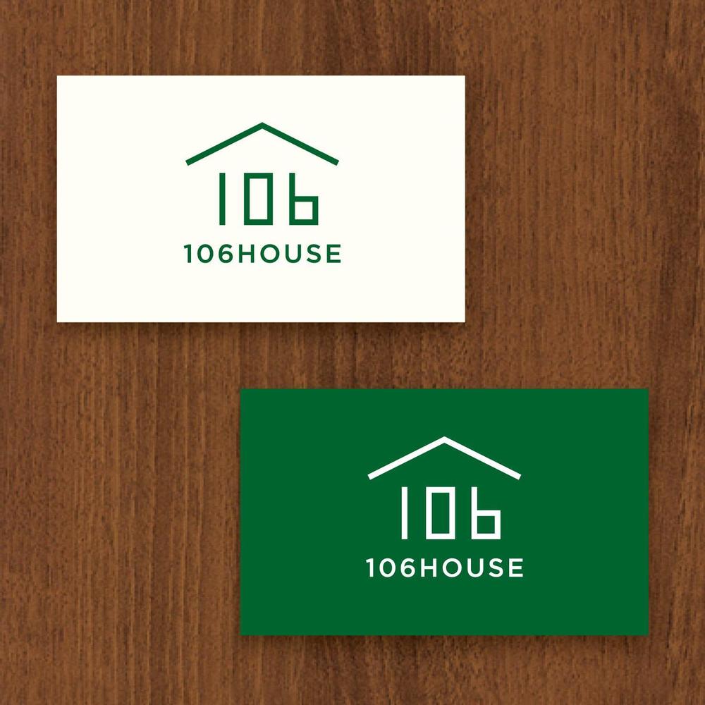 ゲストハウス「106House」のロゴ