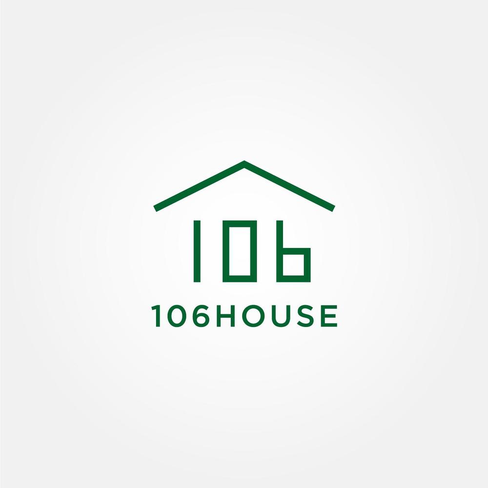 ゲストハウス「106House」のロゴ