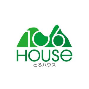 コムデザインルーム (com_design_room)さんのゲストハウス「106House」のロゴへの提案